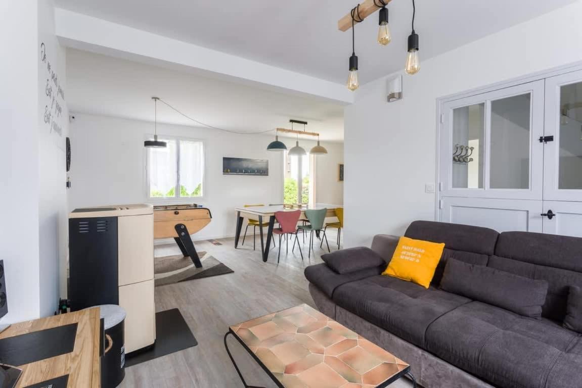 Le DÉRIVEUR - Maison familiale rénovée 3 chambres - Jardin et terrasse Saint-Lunaire Extérieur photo