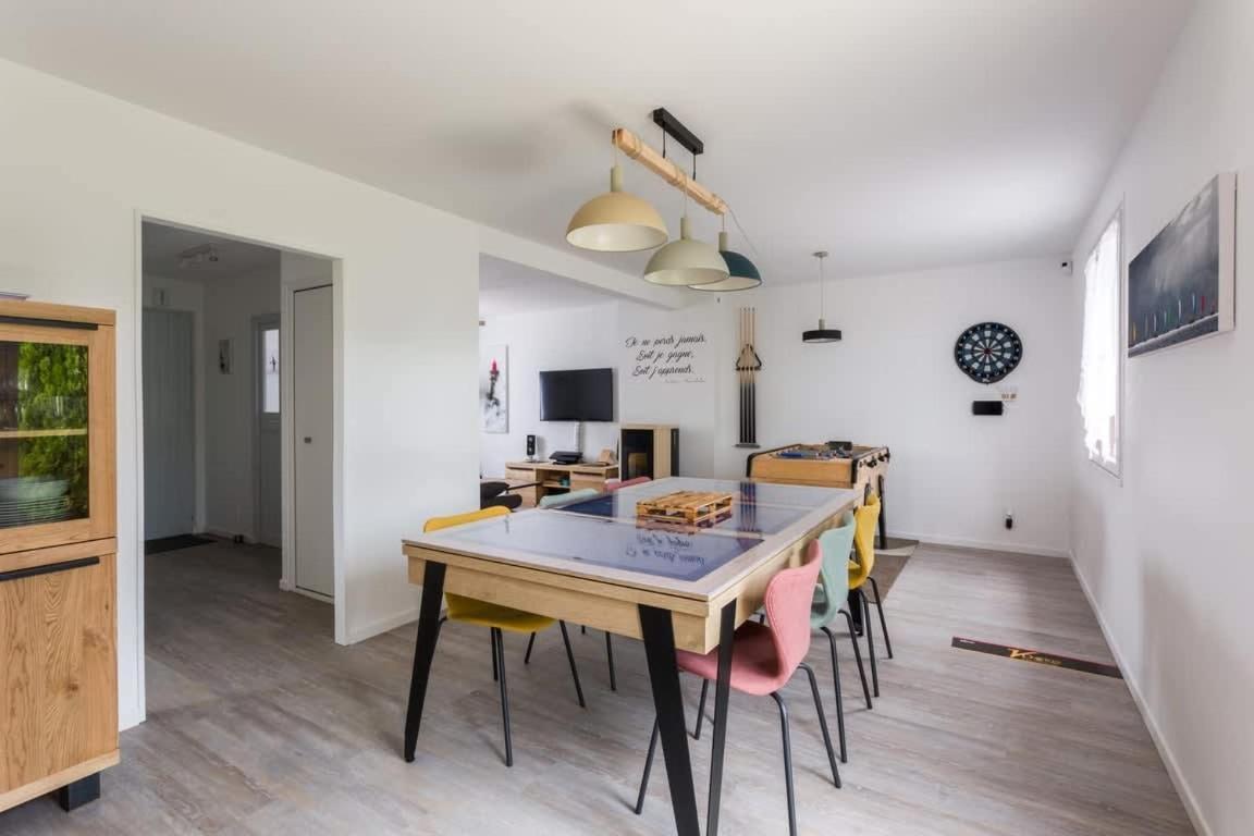 Le DÉRIVEUR - Maison familiale rénovée 3 chambres - Jardin et terrasse Saint-Lunaire Extérieur photo