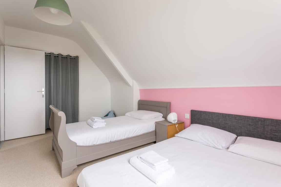 Le DÉRIVEUR - Maison familiale rénovée 3 chambres - Jardin et terrasse Saint-Lunaire Extérieur photo