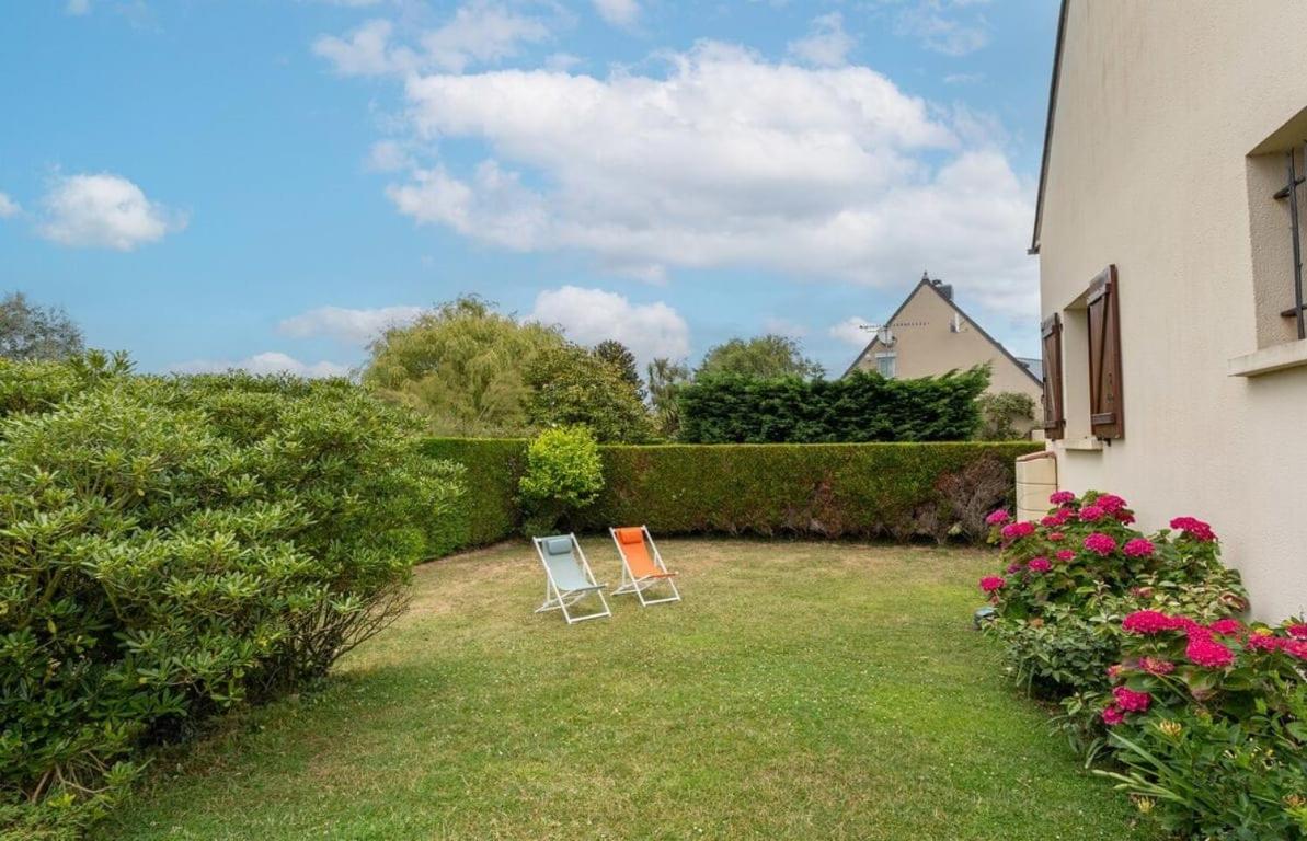 Le DÉRIVEUR - Maison familiale rénovée 3 chambres - Jardin et terrasse Saint-Lunaire Extérieur photo