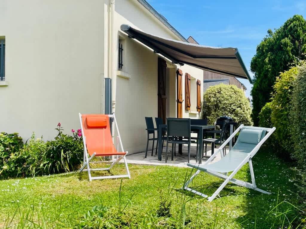 Le DÉRIVEUR - Maison familiale rénovée 3 chambres - Jardin et terrasse Saint-Lunaire Extérieur photo